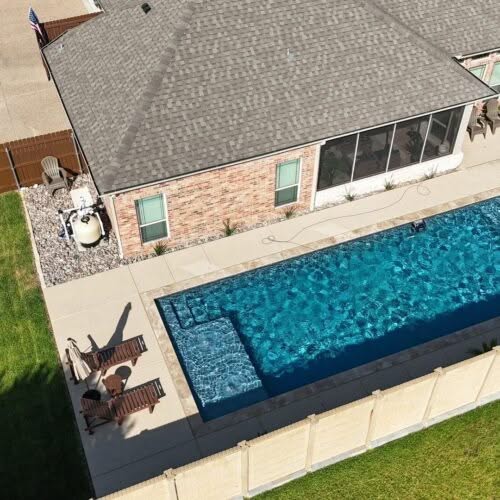 Aquanauts Custom Pool & Spa Waco Tx - Conrad - Backyard Pool