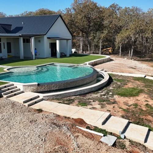 Aquanauts Custom Pool & Spa Waco Tx - Custom Pool Diaz - Custom Swimming Pool