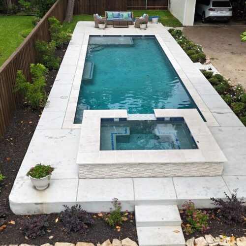 Aquanauts Custom Pool & Spa Waco Tx - Spa and Water Features Custom Pool Dickey