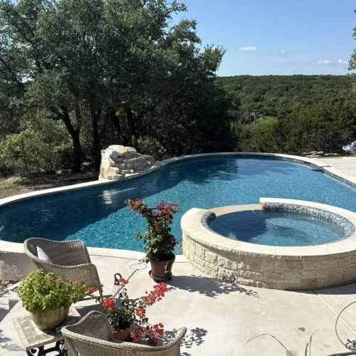 Aquanauts Custom Pool & Spa Waco Tx - Detailed Design Pool and Spa- Jackson