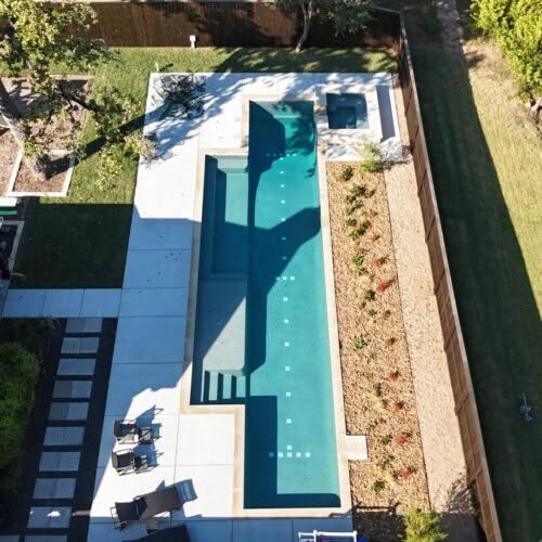 Aquanauts Custom Pool & Spa Woodway Tx - Exercise Lap Pools -Patterson